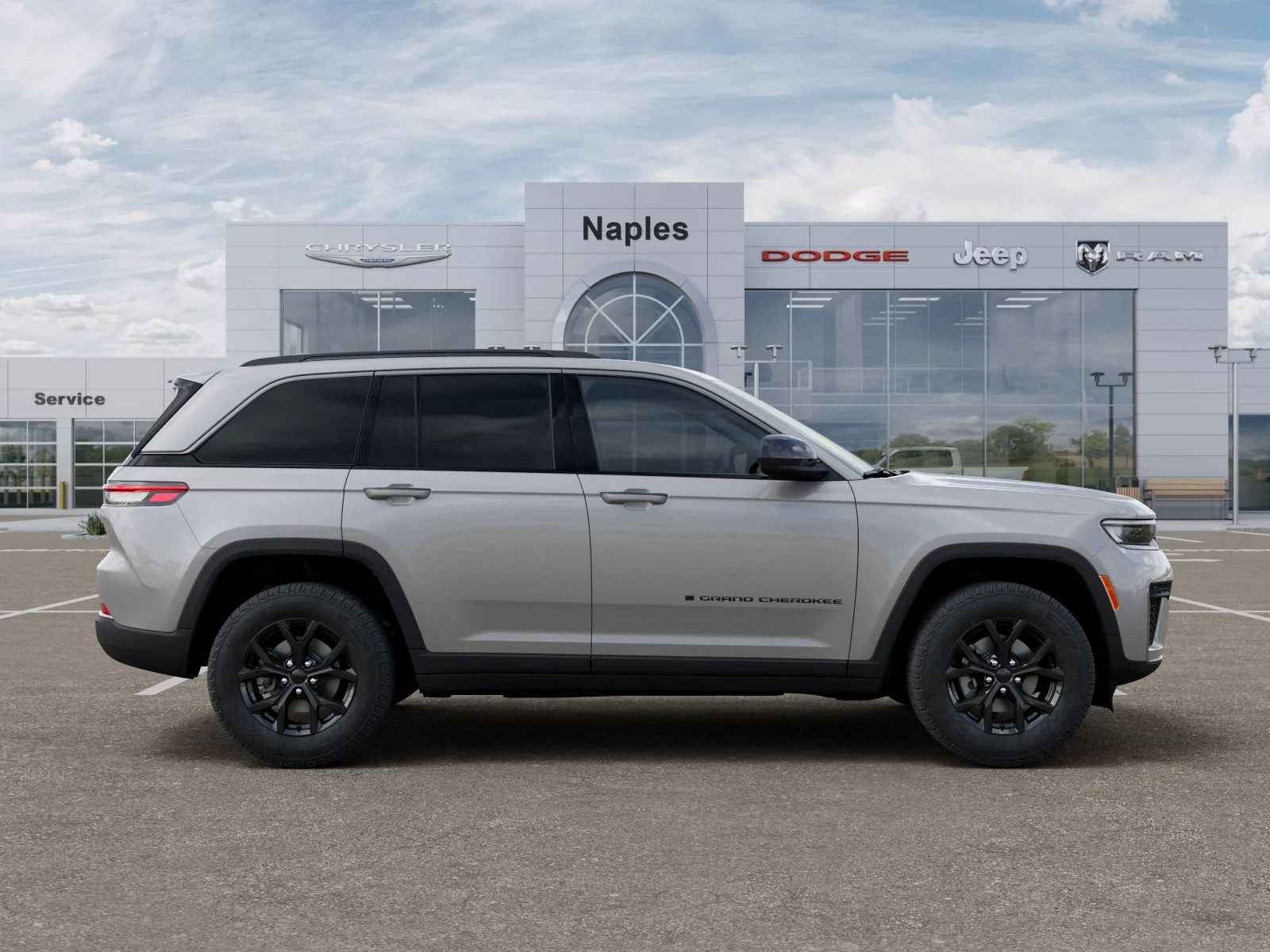 New 2026 Silver Zynith Exterior Paint Jeep Laredo Altitude image 47