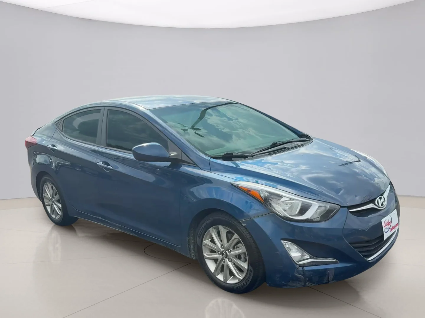 Used 2014 Blue Hyundai LIMITED image 3