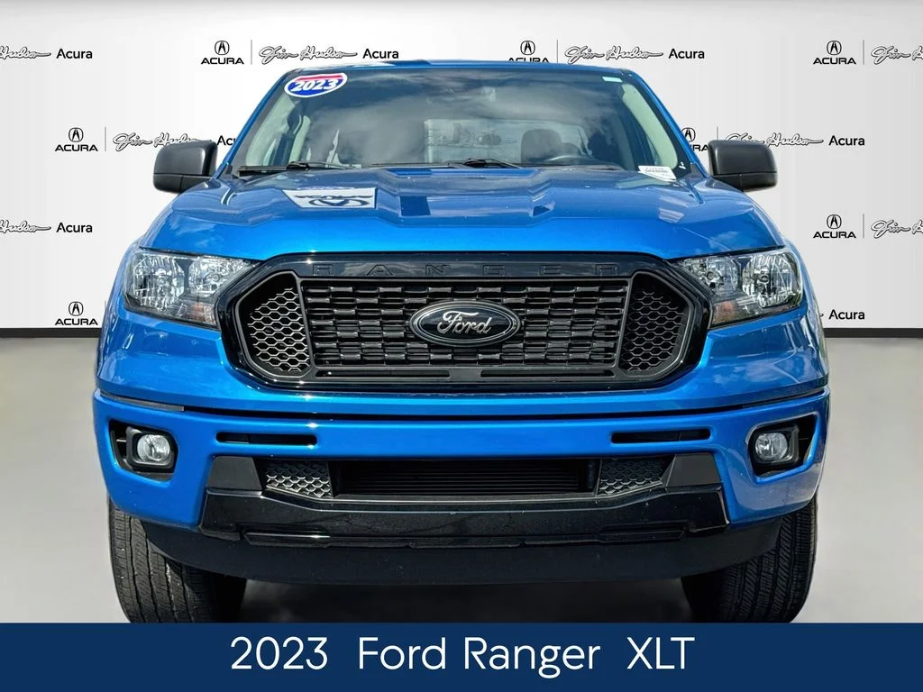 Used 2023 Blue Ford XLT image 4