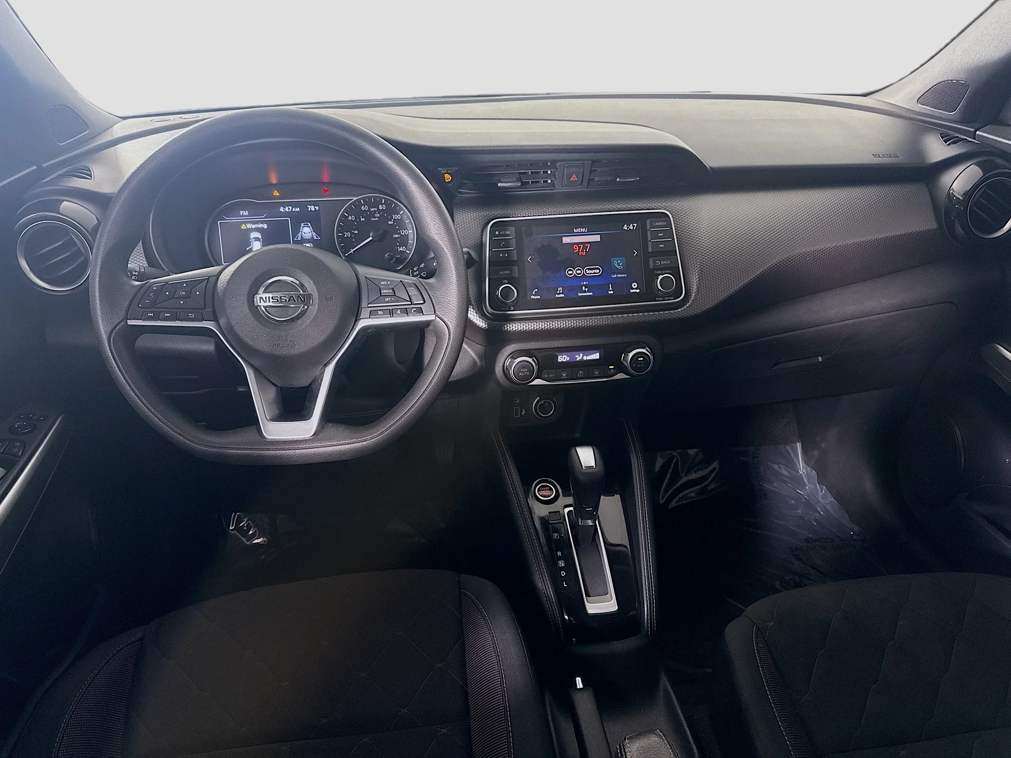 Used 2020 Deep Blue Pearl/Fresh Powder Nissan SV image 13