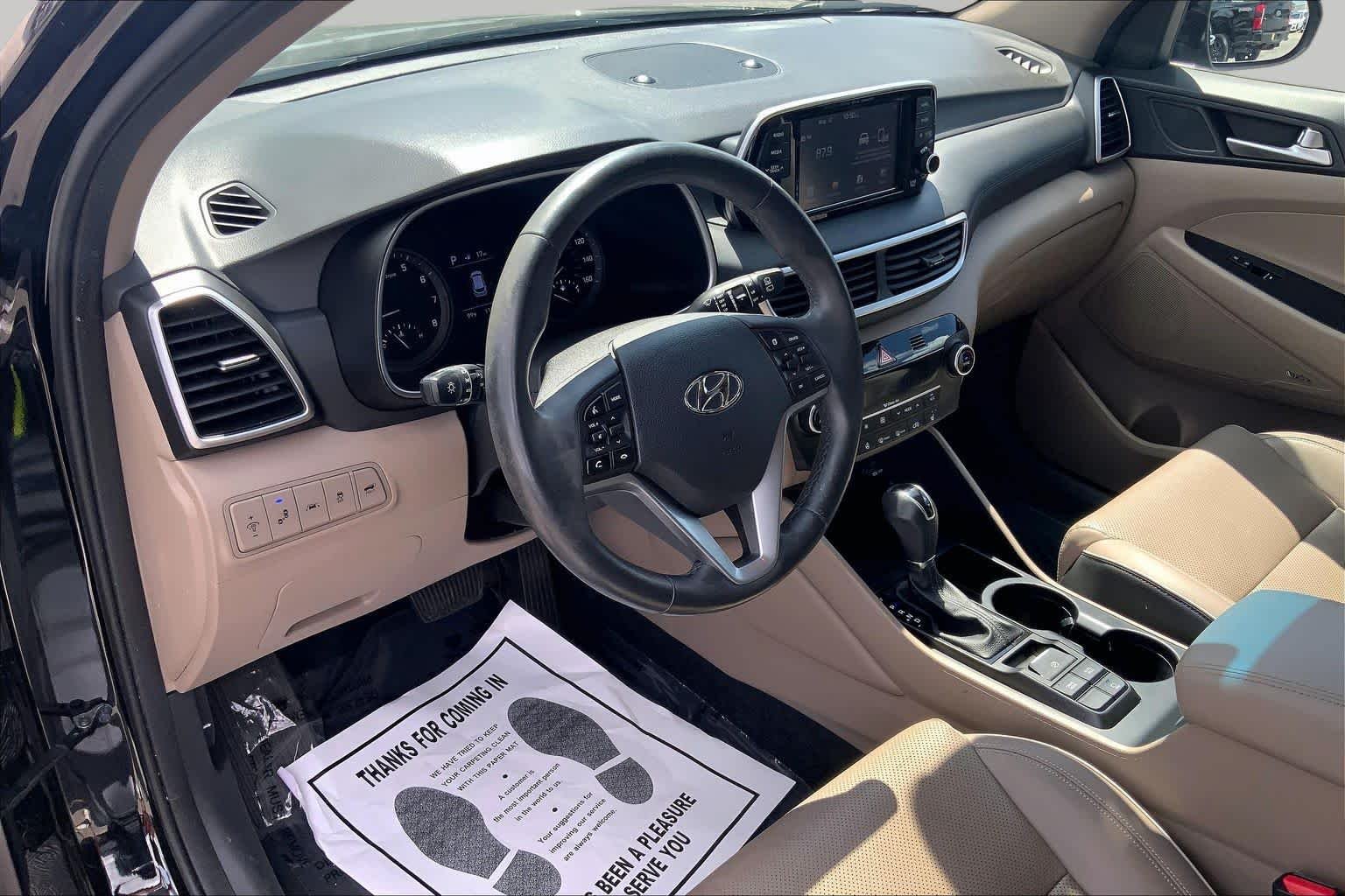 Certified Used 2021 Black Noir Pearl Hyundai Limited image 17