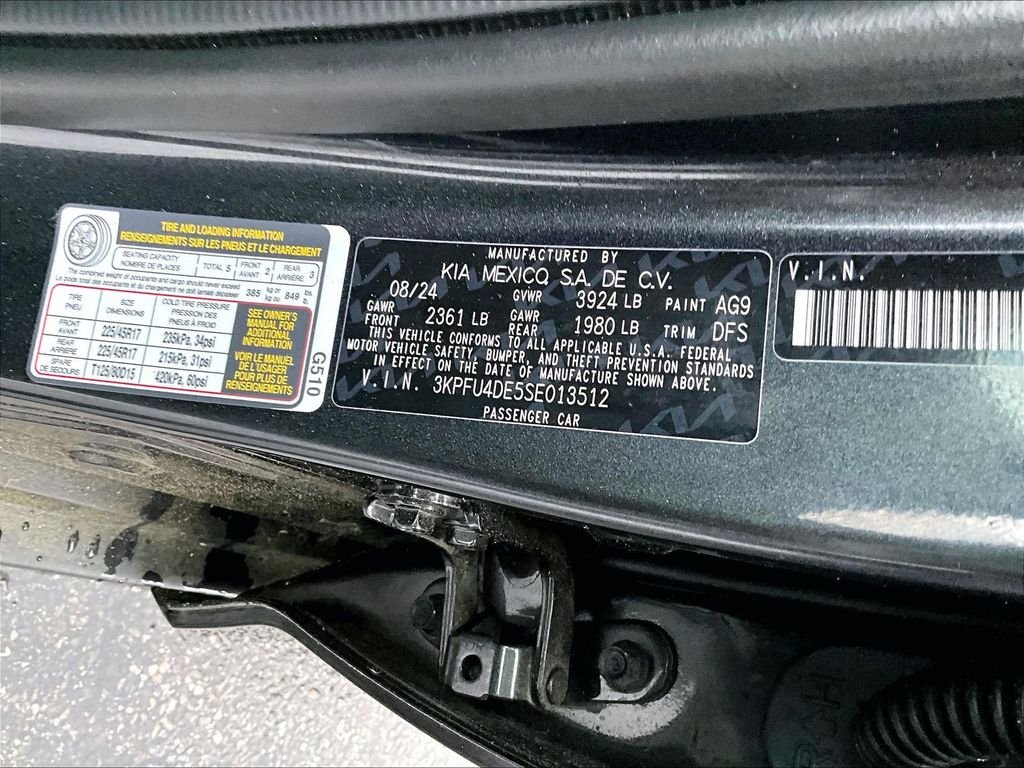 Used 2025 Interstellar Gray Kia EX image 35