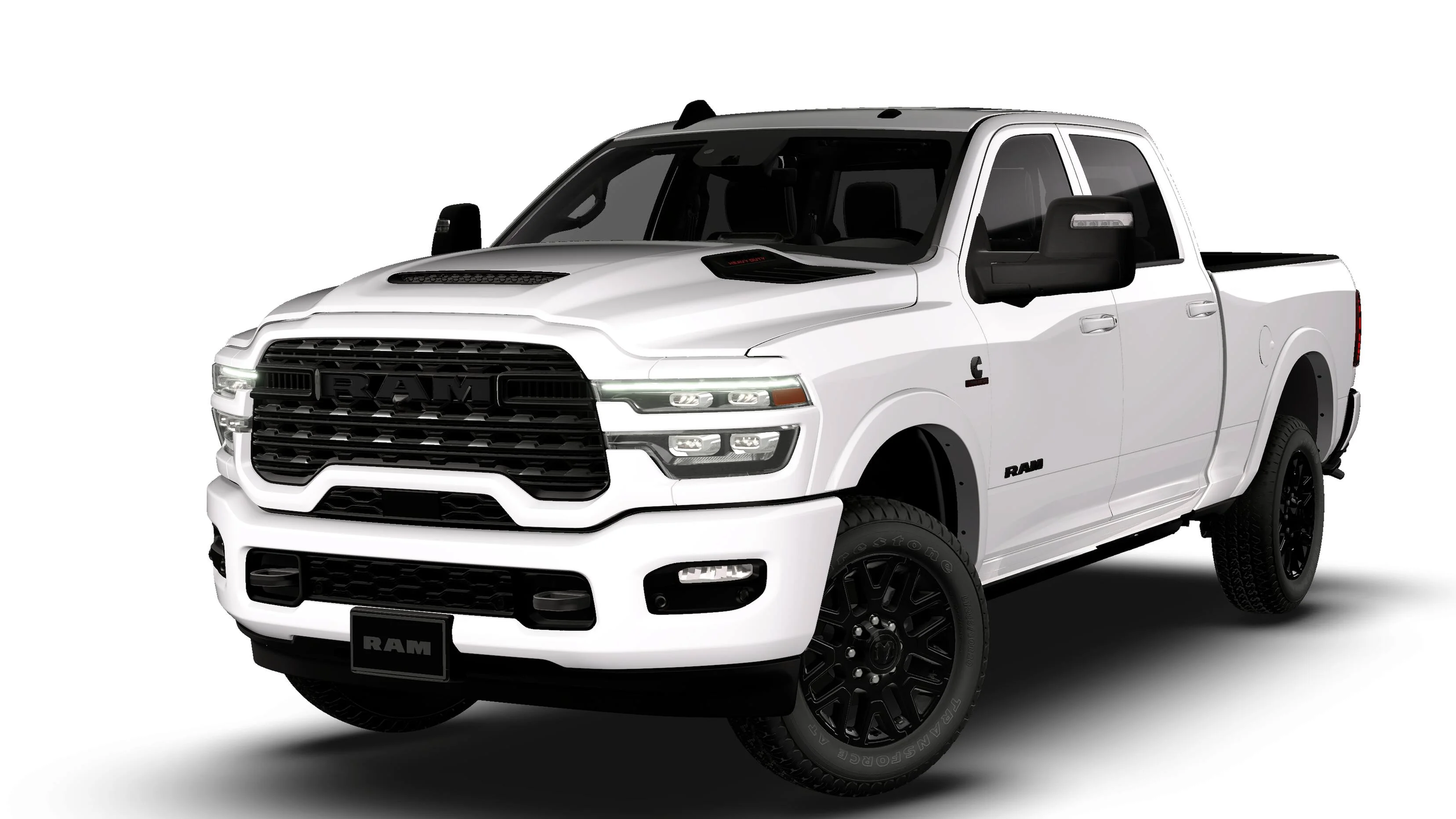New 2026 Bright White Clear-Coat Exterior Paint RAM Limited image 13