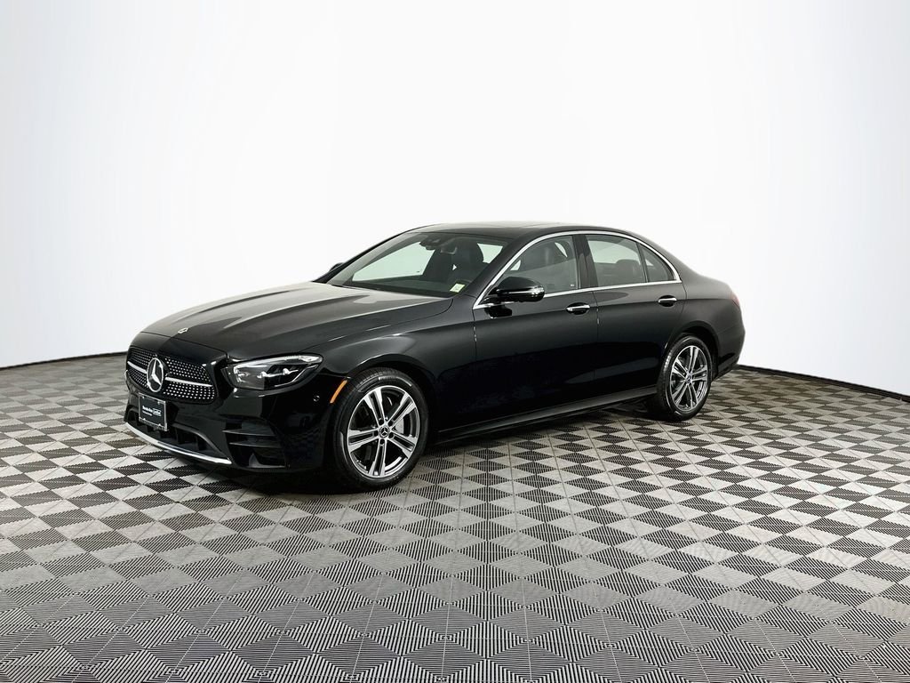 Certified Used 2023 Black Mercedes-Benz E 350 image 2