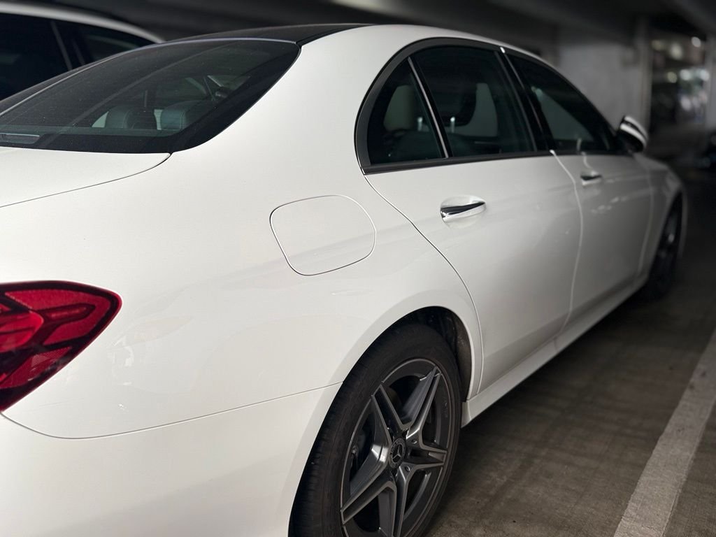 Certified Used 2023 Polar White Mercedes-Benz E 350 image 3