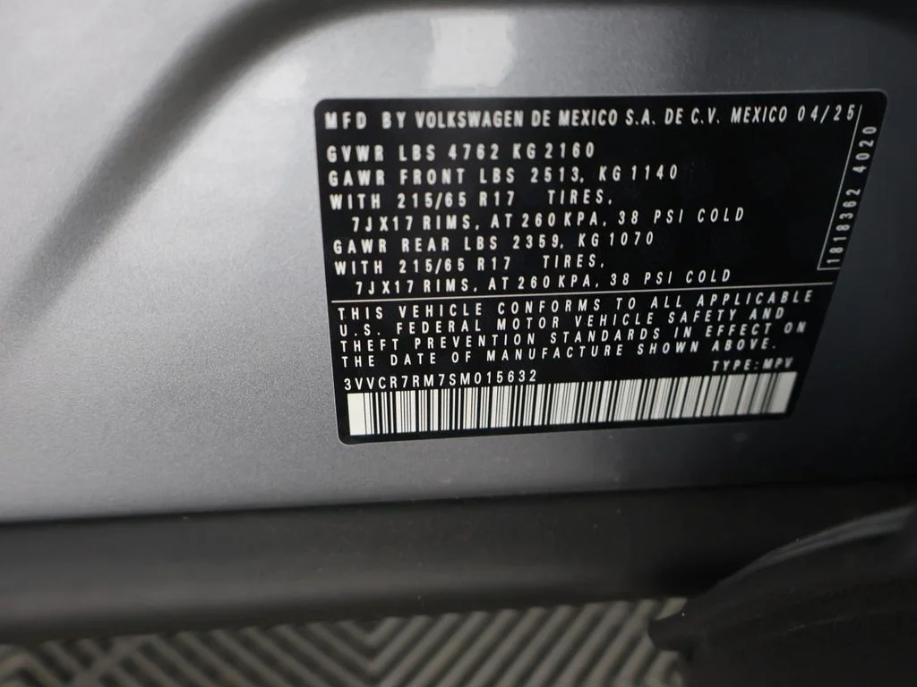 New 2025 Silver Volkswagen 2.0T S image 27