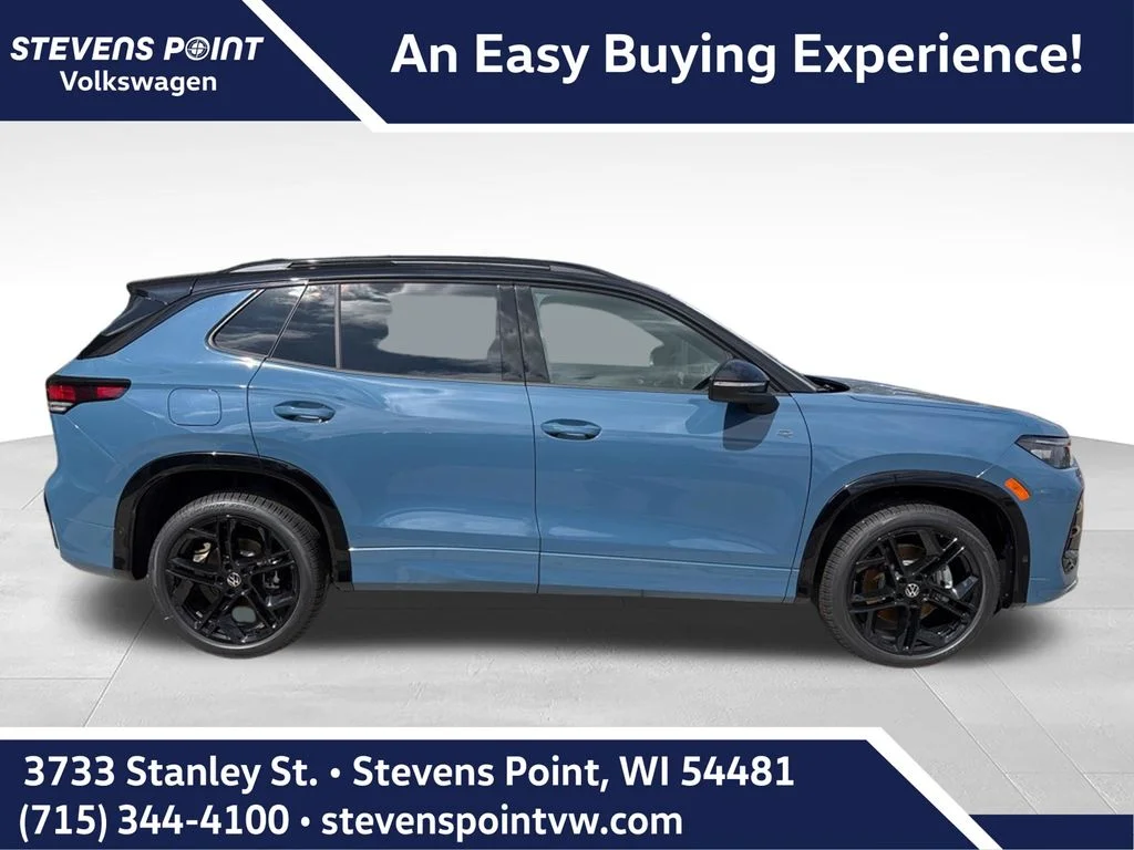 New 2026 Monterey Blue w/Deep Black Roof Volkswagen 2.0T SE R-Line Black image 2