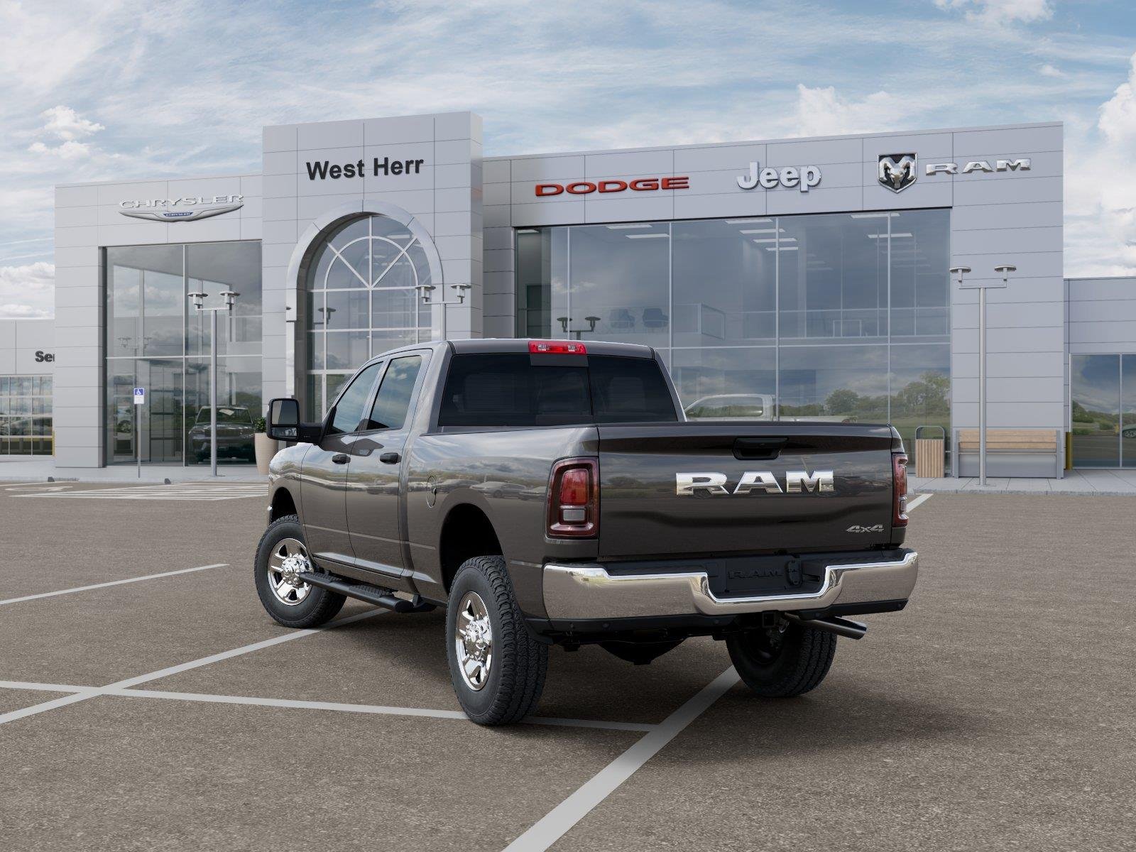New 2026 Granite Crystal Metallic Clearcoat RAM Tradesman image 3