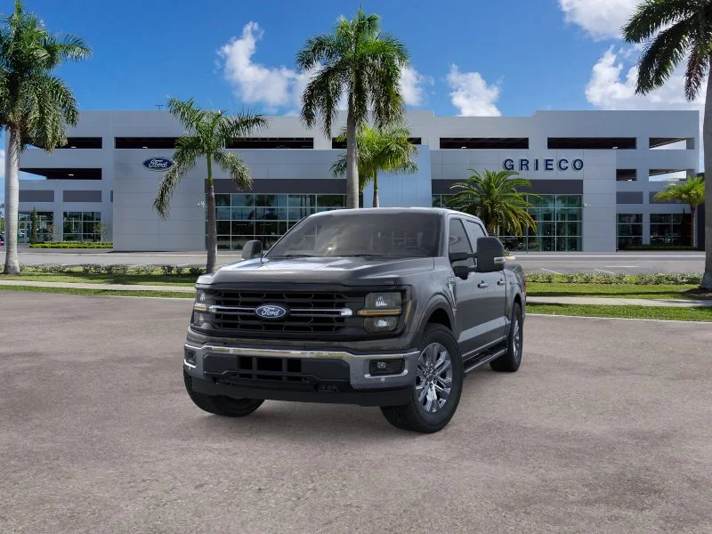New 2025 Agate Black Metallic Ford XLT image 25