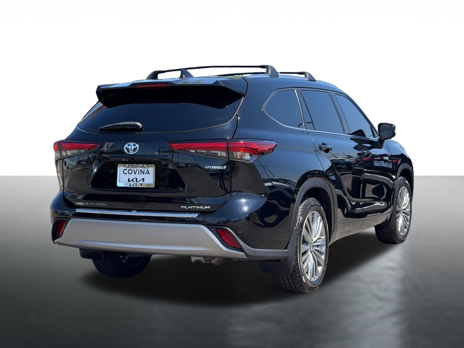 Used 2021 Midnight Black Metallic Toyota Hybrid Platinum image 8