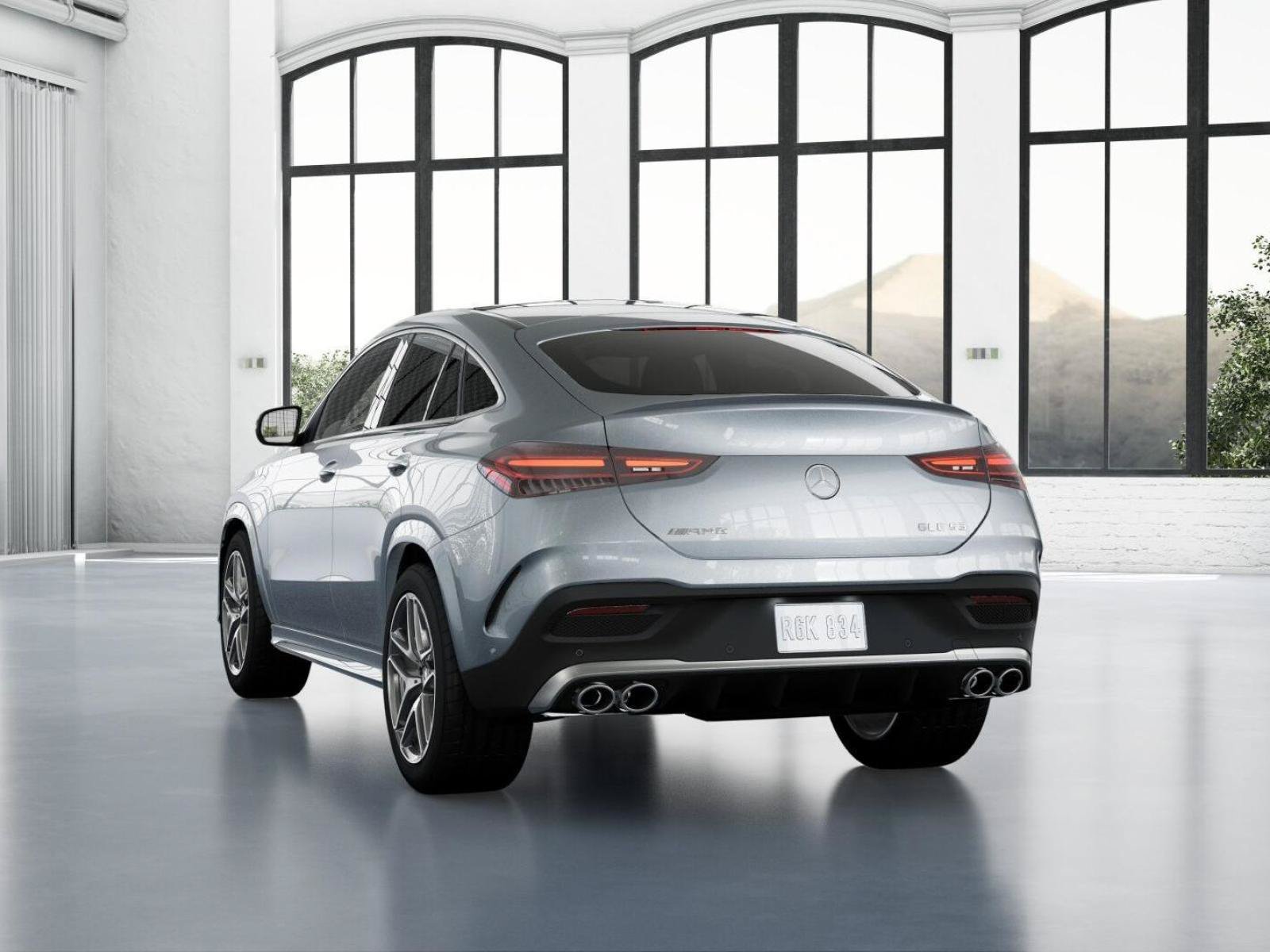New 2026 Cirrus Silver Metallic Mercedes-Benz AMG® GLE 53 4MATIC+ Coupe image 40