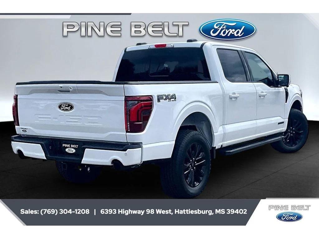 New 2026 Star White Metallic Tri-Coat Ford Lariat® image 11