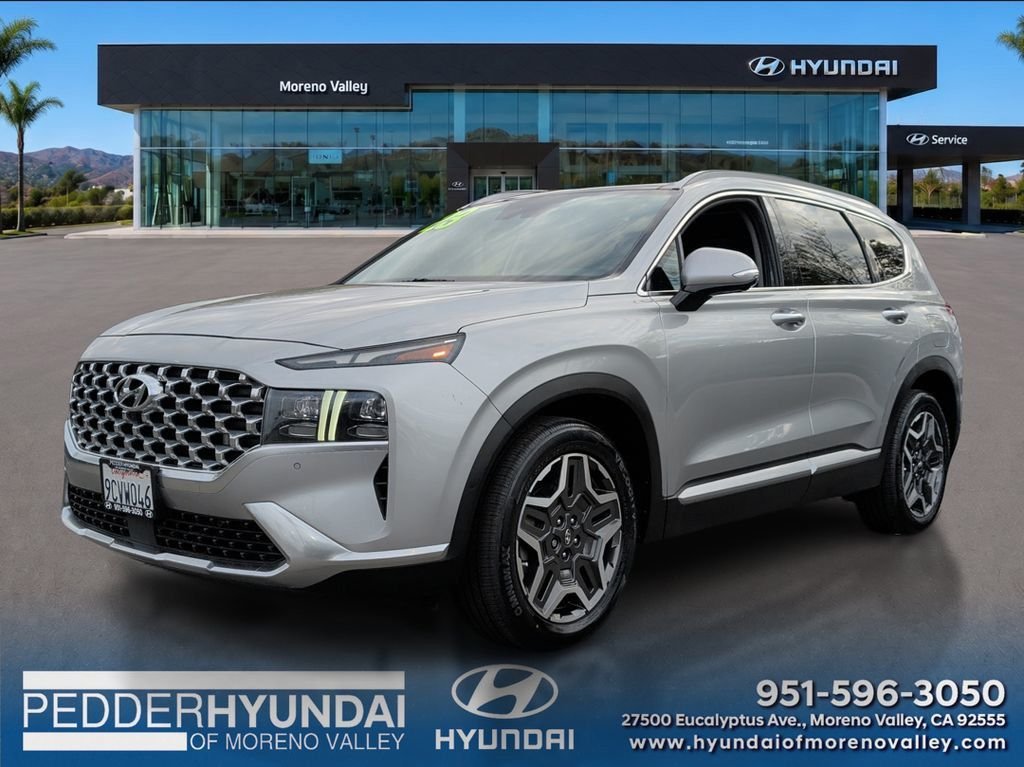 Used 2023 Hyundai Santa Fe Limited with VIN 5NMS44AL3PH489405 for sale in Moreno Valley, CA
