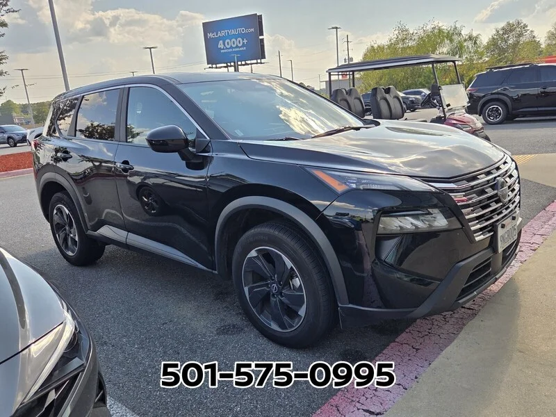 Used 2025 Super Black NISSAN SV image 6