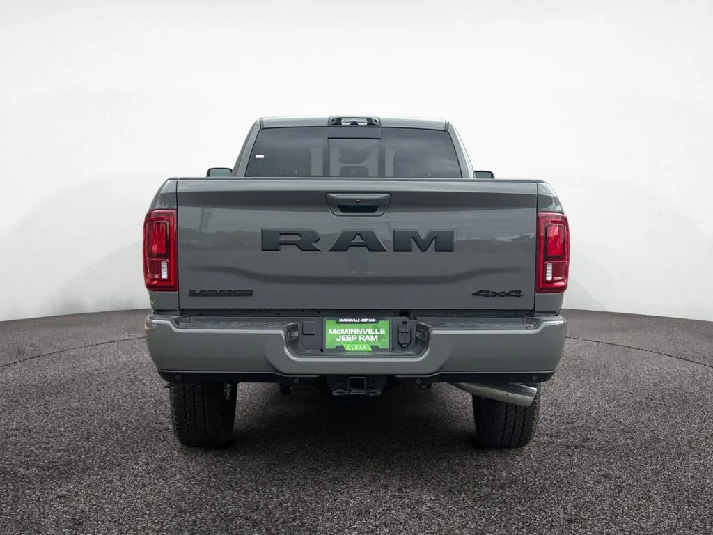 New 2026 Ceramic Gray Clear-Coat Exterior Paint RAM Laramie image 4
