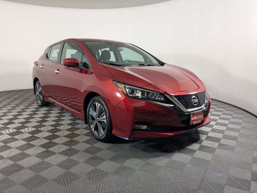 Used 2021 Nissan Leaf SV Plus with VIN 1N4BZ1CV9MC555695 for sale in Champaign, IL