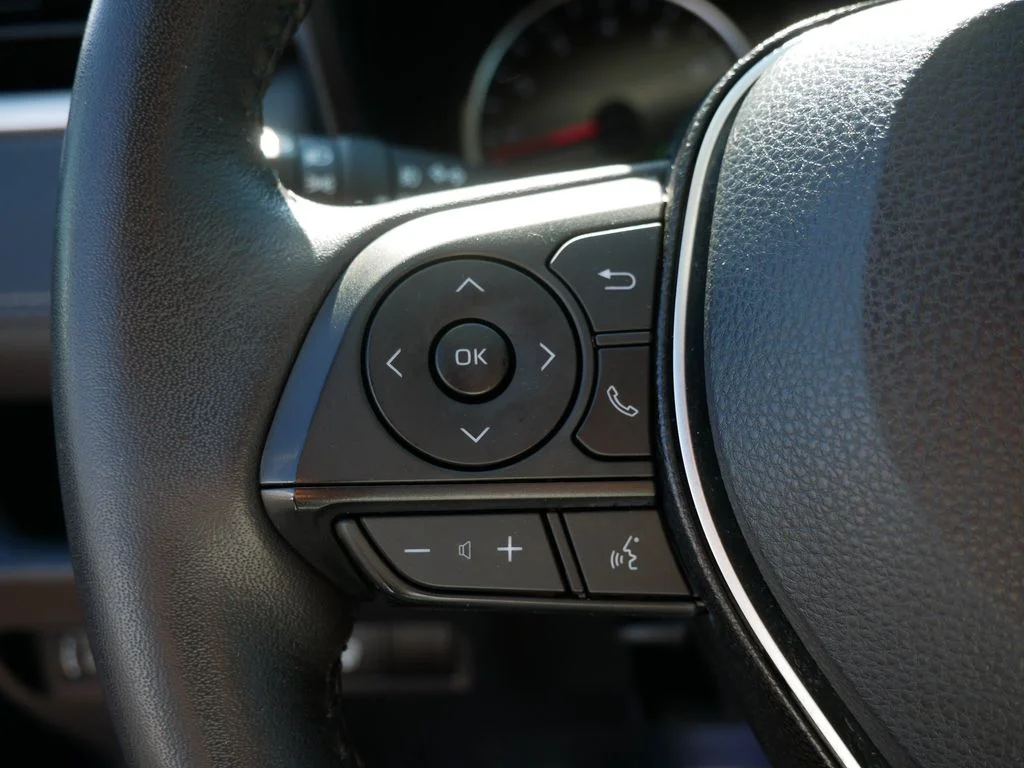 Certified Used 2021 Blue Toyota XLE image 27