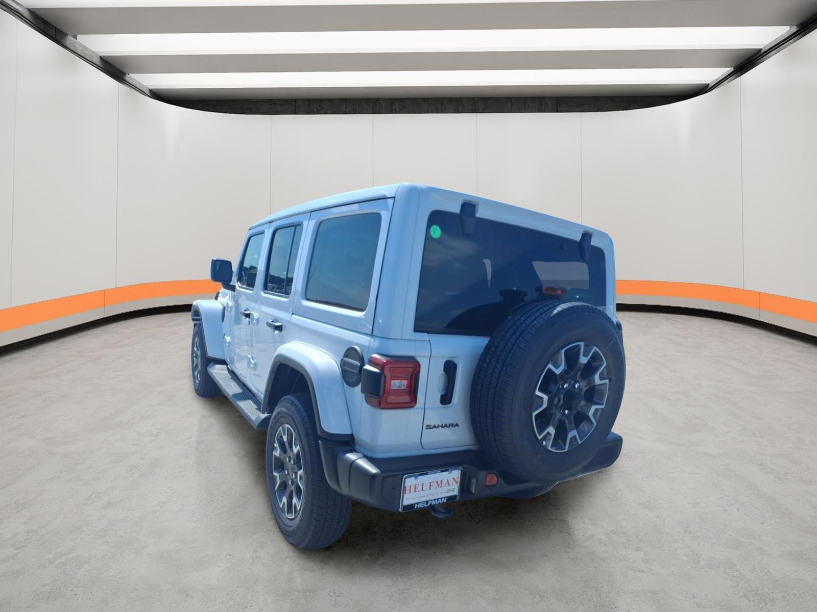 New 2026 Bright White Clear-Coat Exterior Paint Jeep Sahara image 4