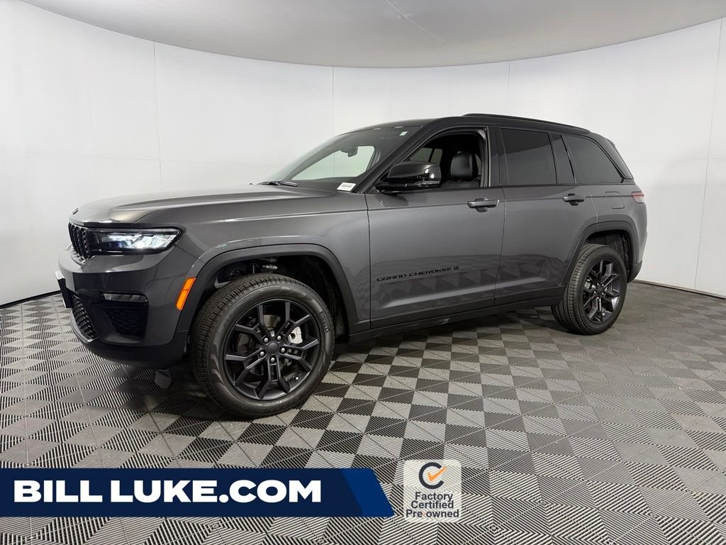 Certified Used 2025 Gray Jeep Limited image 1