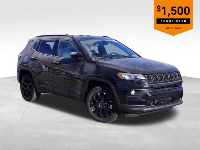 New 2026 Diamond Black Crystal Pearl-Coat Exterior Paint Jeep Altitude Special Edition image 1