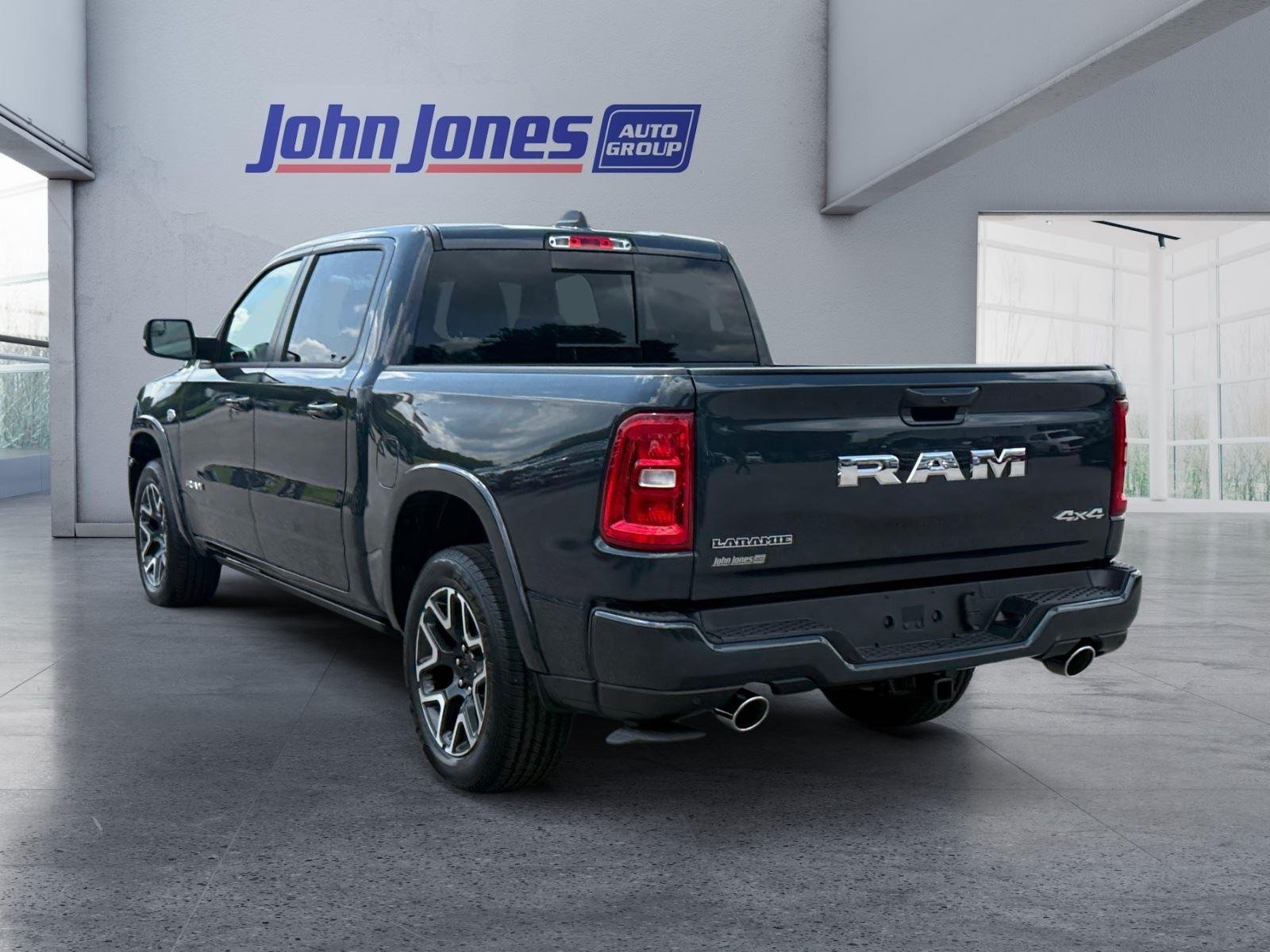 New 2026 Forged Blue Metallic Exterior Paint RAM Laramie image 3
