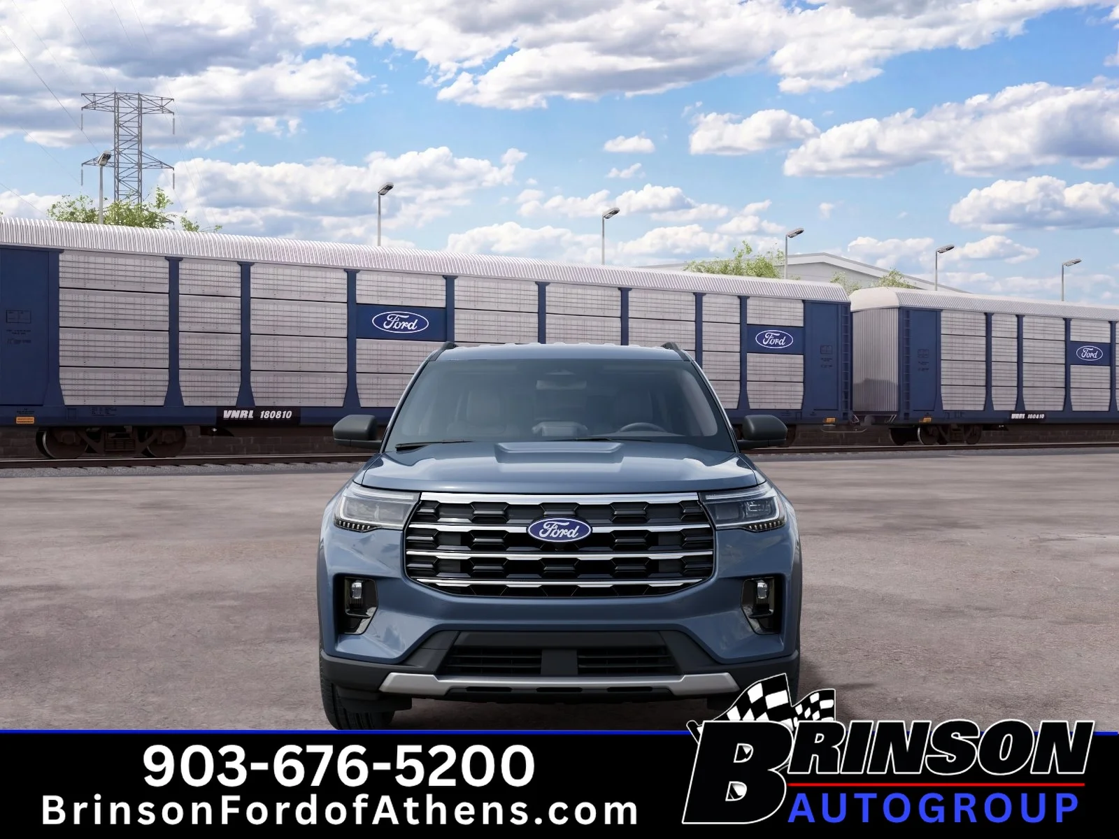 New 2027 Vapor Blue Metallic Ford Active image 3