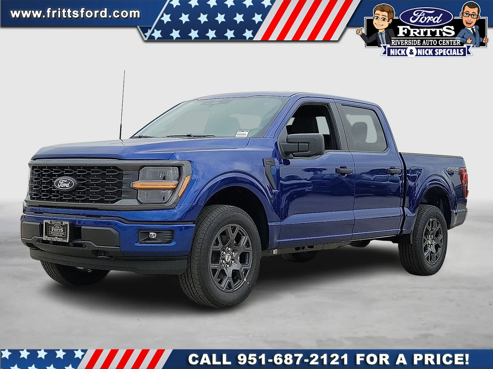 New 2026 Argon Blue Metallic Ford STX® image 1
