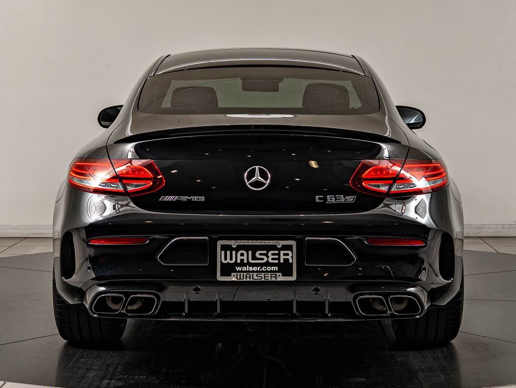 Used 2020 Obsidian Black Mercedes-Benz C 63 S AMG® image 6