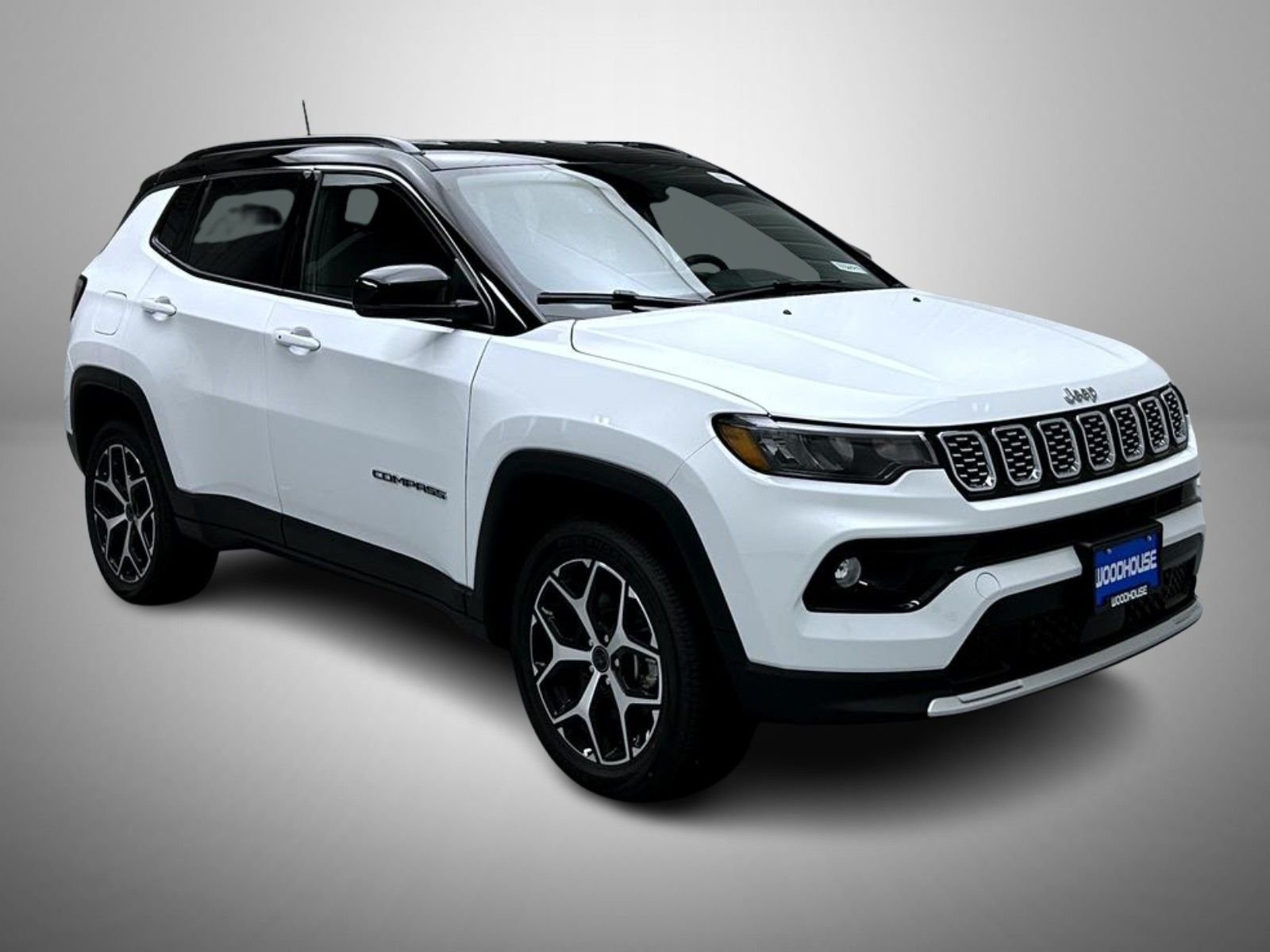 New 2026 Bright White Clear-Coat Exterior Paint Jeep Limited image 3