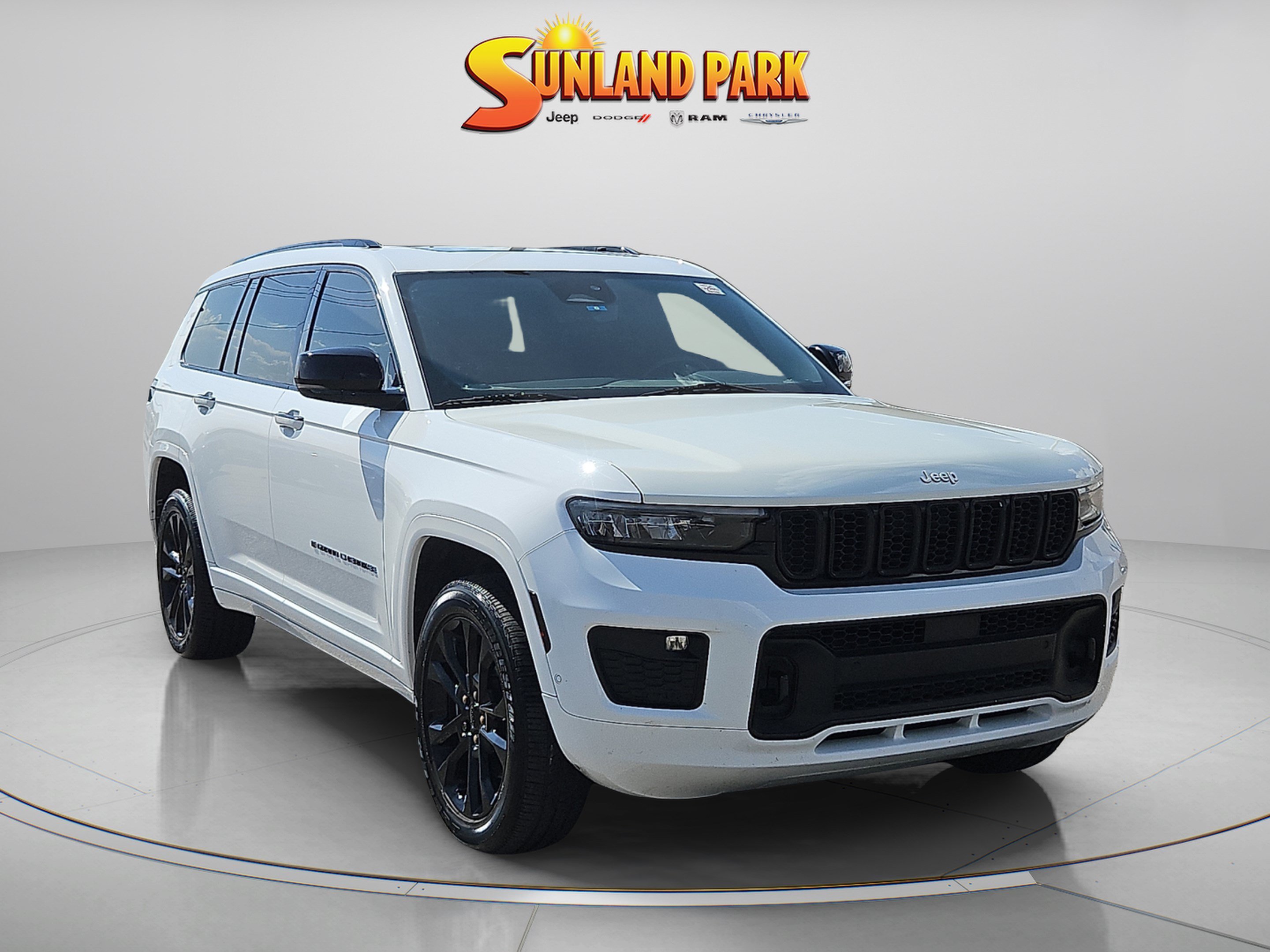 Used 2021 Bright White Clearcoat Jeep Overland image 1