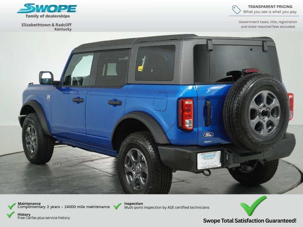 New 2026 Velocity Blue Metallic Ford Big Bend® image 5