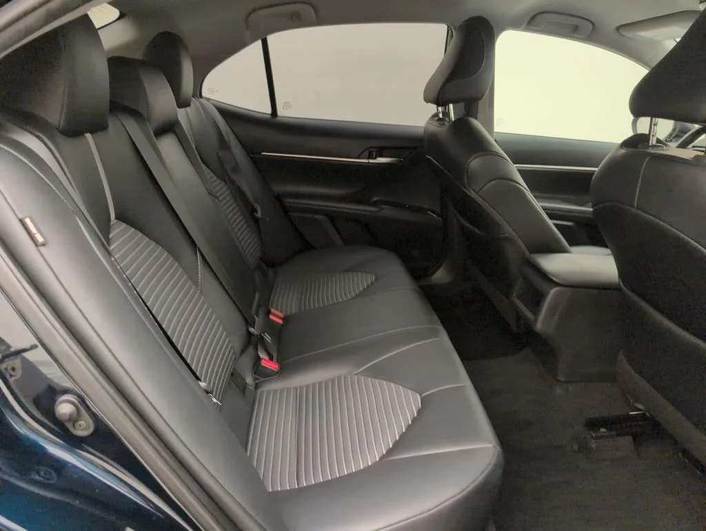 Certified Used 2020 Blue Toyota SE image 16