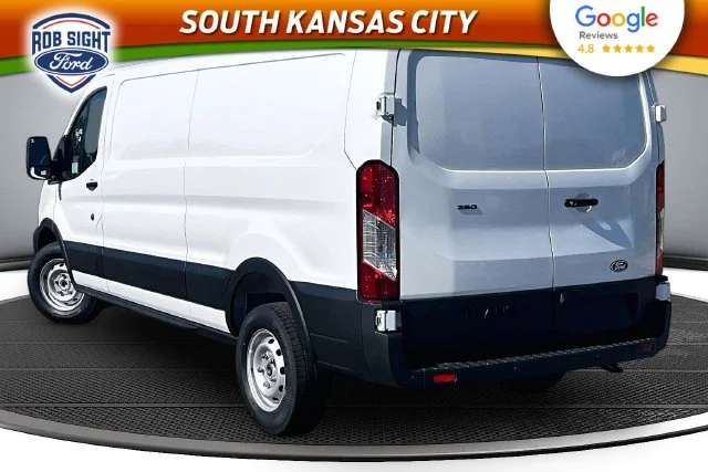 New 2027 Oxford White Ford Cargo Van image 3