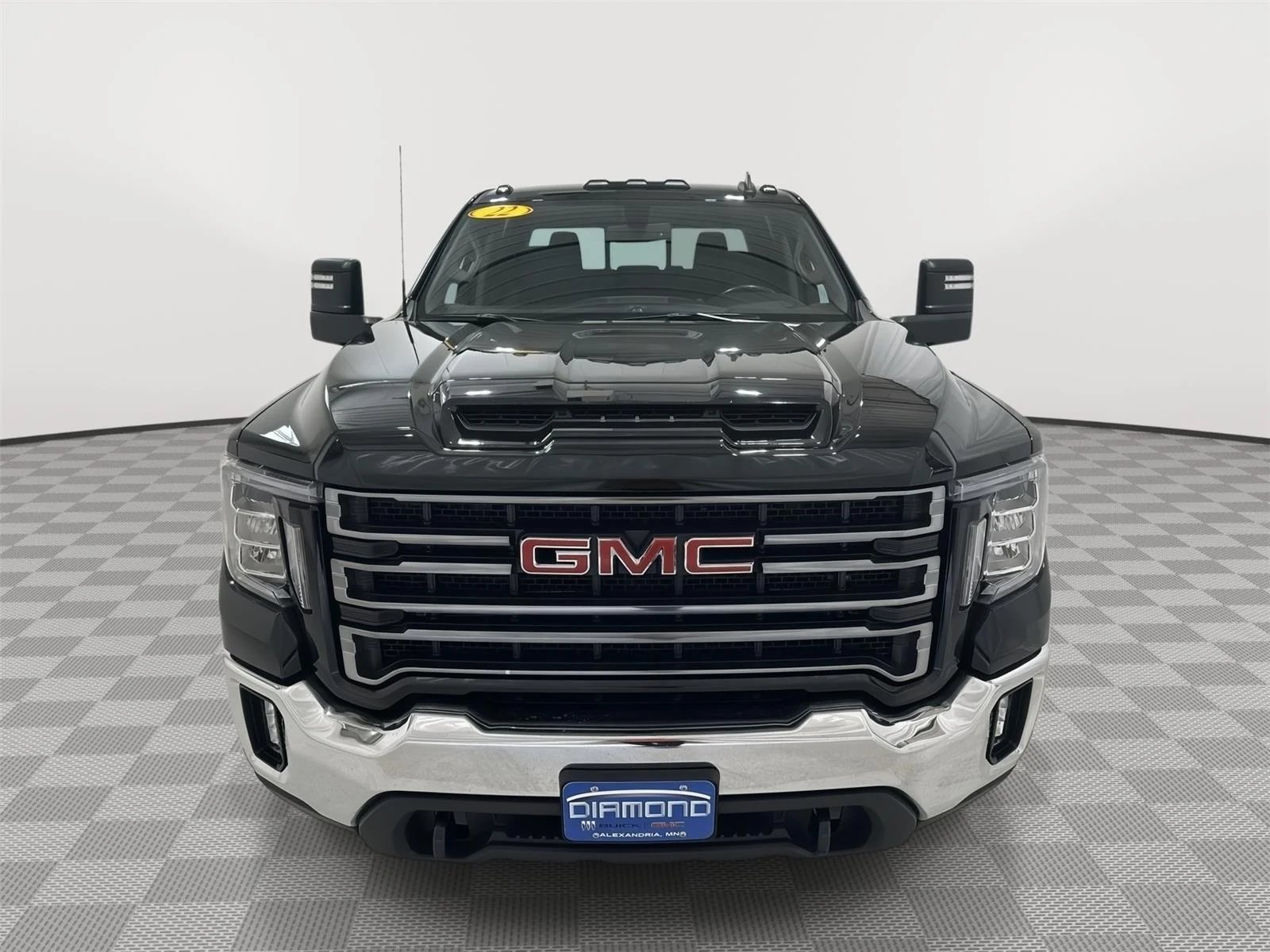 Used 2022 EBONY TWILIGHT METALLIC GMC SLE image 8
