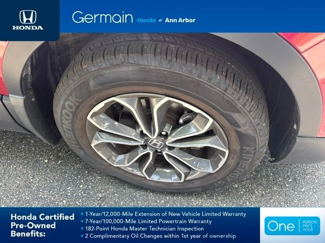 Certified Used 2021 Radiant Red Metallic Honda AWD EX-L image 5
