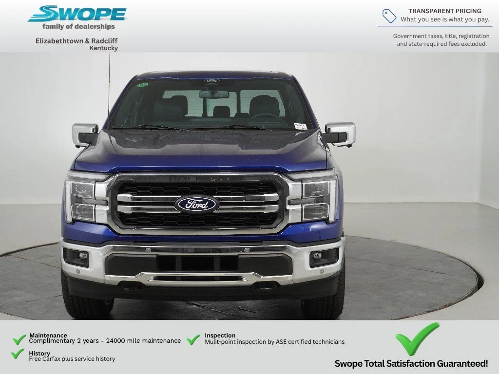 New 2026 ARGON BLUE METALLIC Ford LARIAT image 8