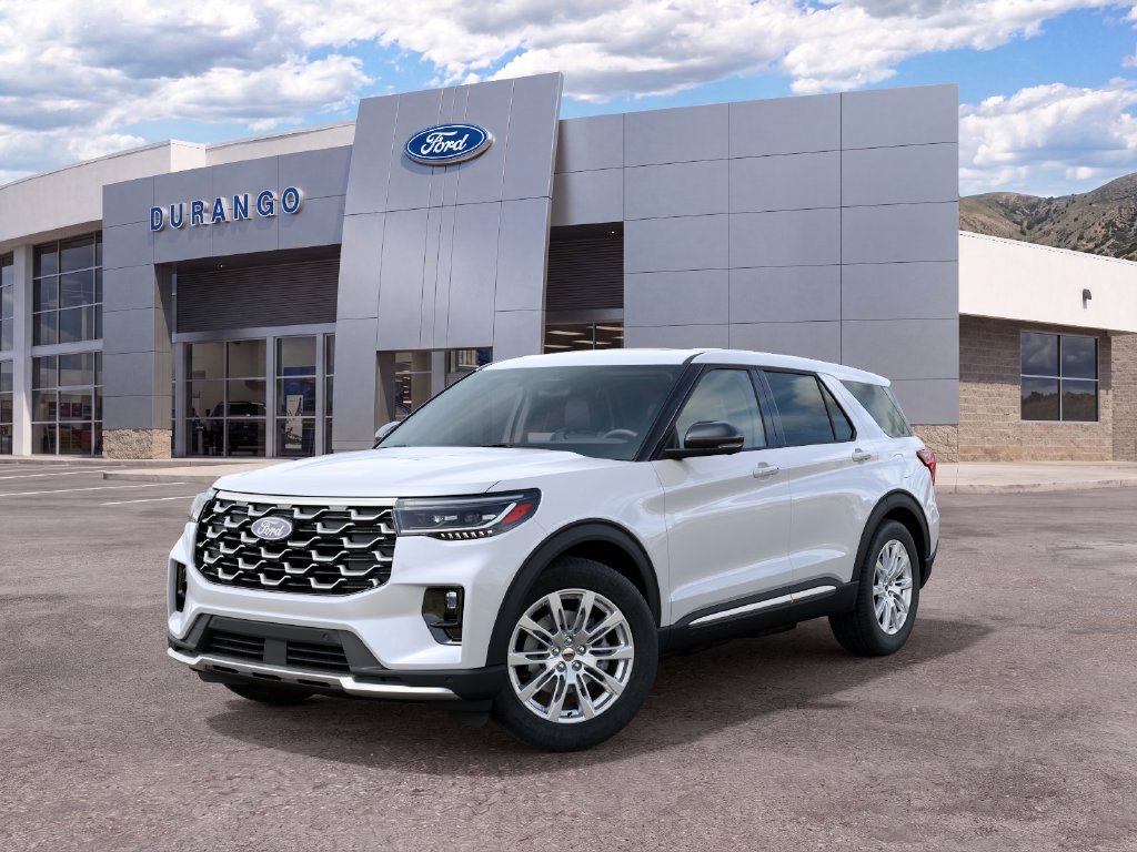 New 2027 Star White Metallic Tri-Coat Ford Platinum™ image 2
