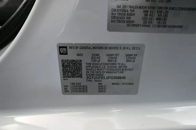 Certified Used 2023 White GMC AT4X image 61