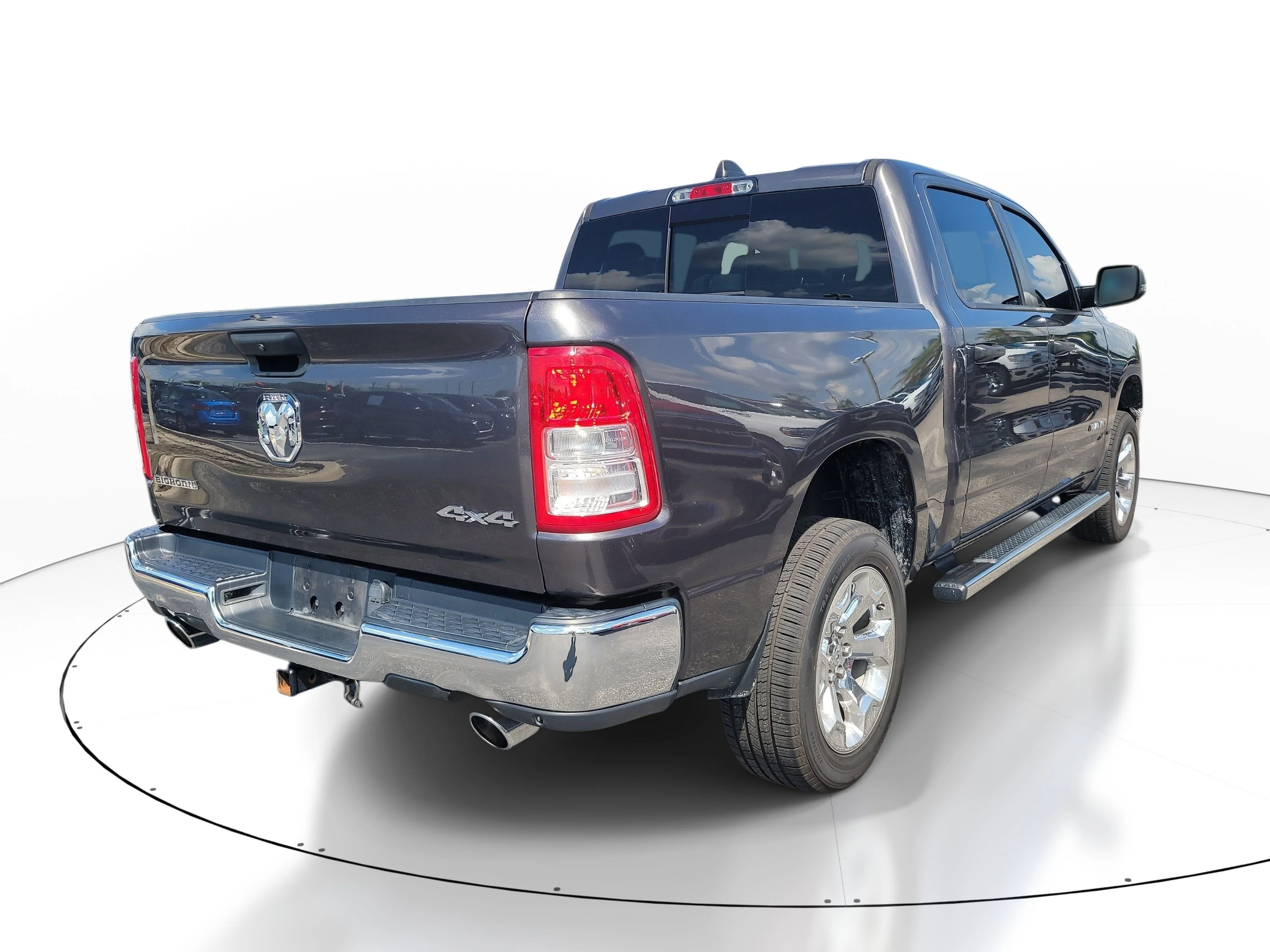 Used 2023 Granite Crystal Metallic Clearcoat Ram Big Horn image 4