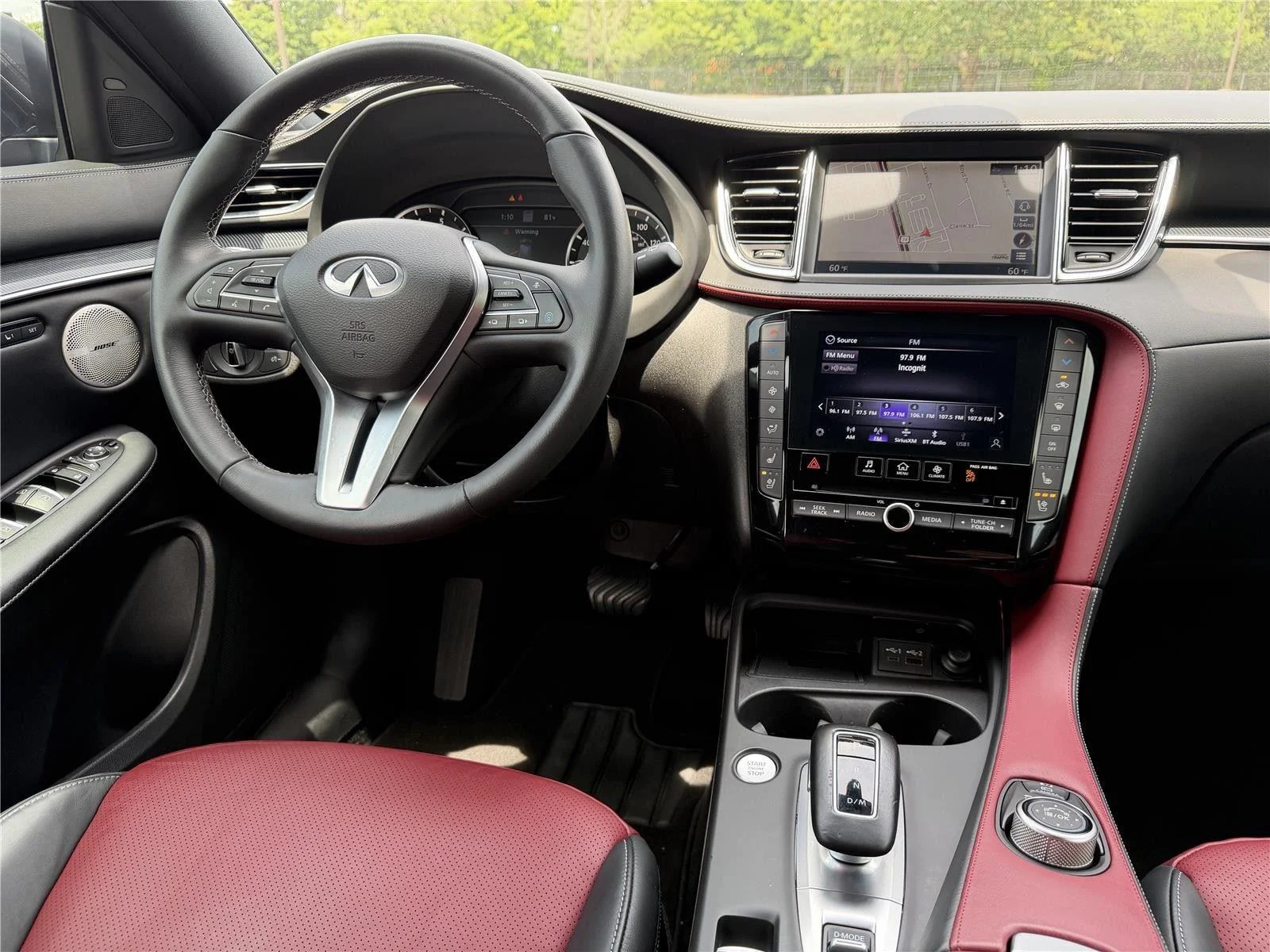 Used 2023 Black Obsidian INFINITI SPORT image 10