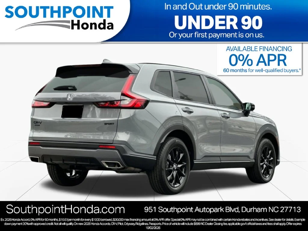 New 2027 Urban Gray Pearl Honda Sport image 3