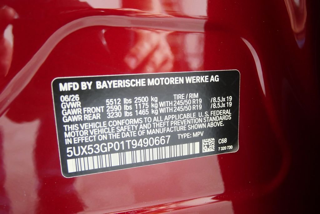 New 2026 Vegas Red Metallic BMW 30 xDrive image 23