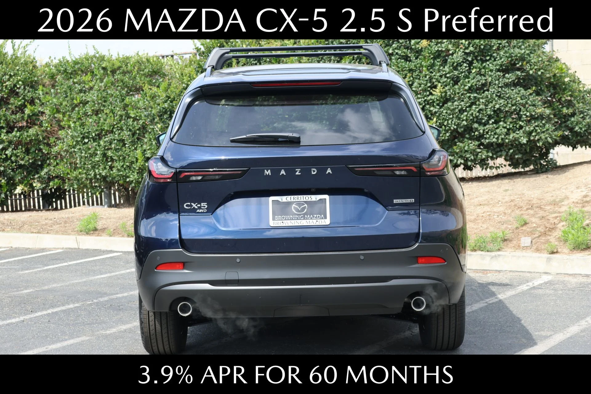 New 2026 Navy Blue Mica Mazda 2.5 S Preferred AWD image 4