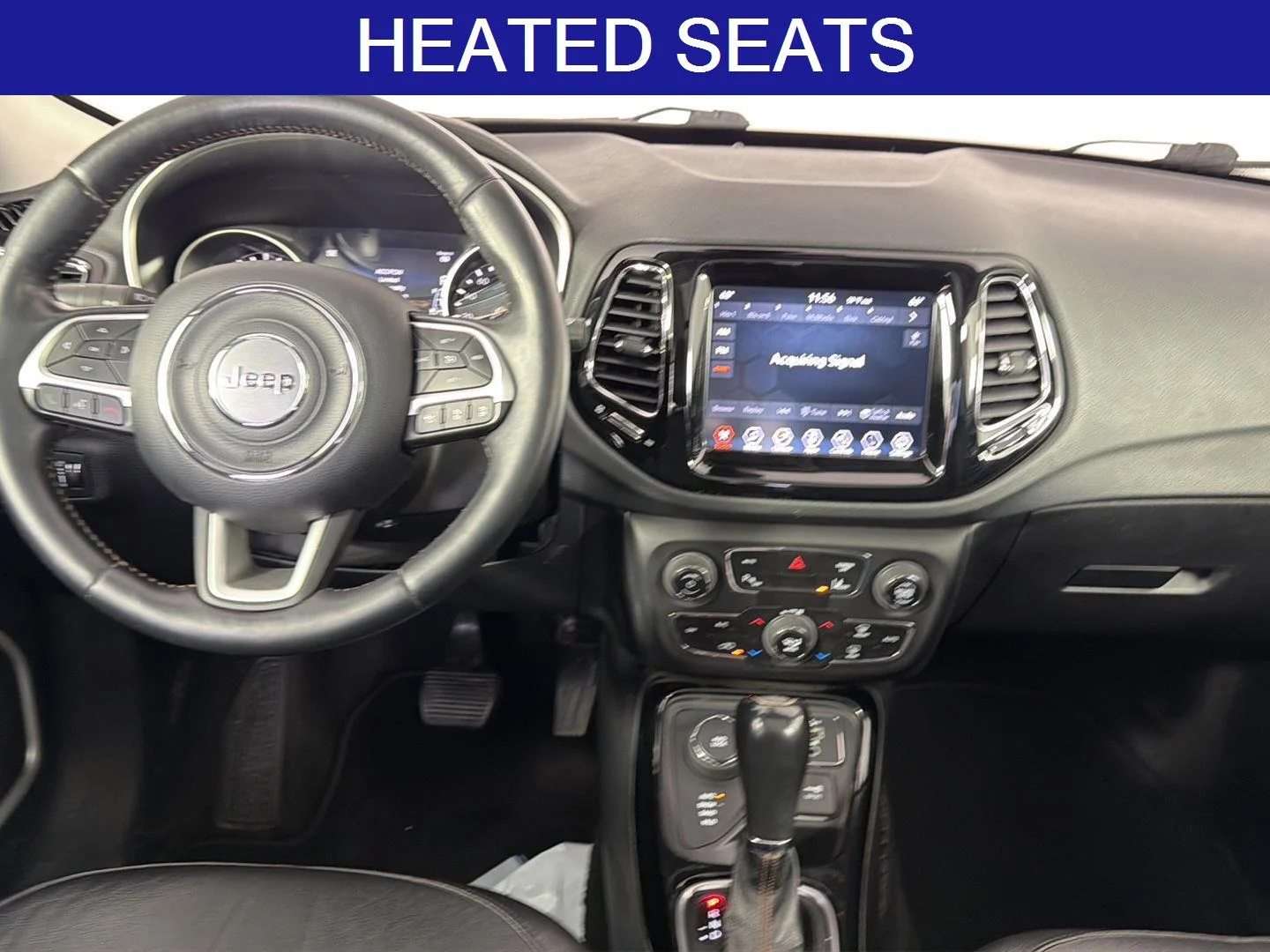 Used 2019 Granite Crystal Metallic Clearcoat Jeep Limited image 17