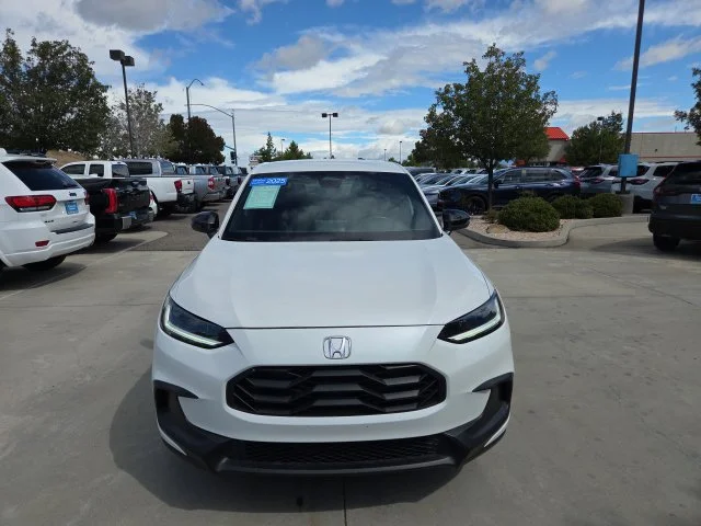 Certified Used 2025 Platinum White Pearl Honda AWD SPORT image 2