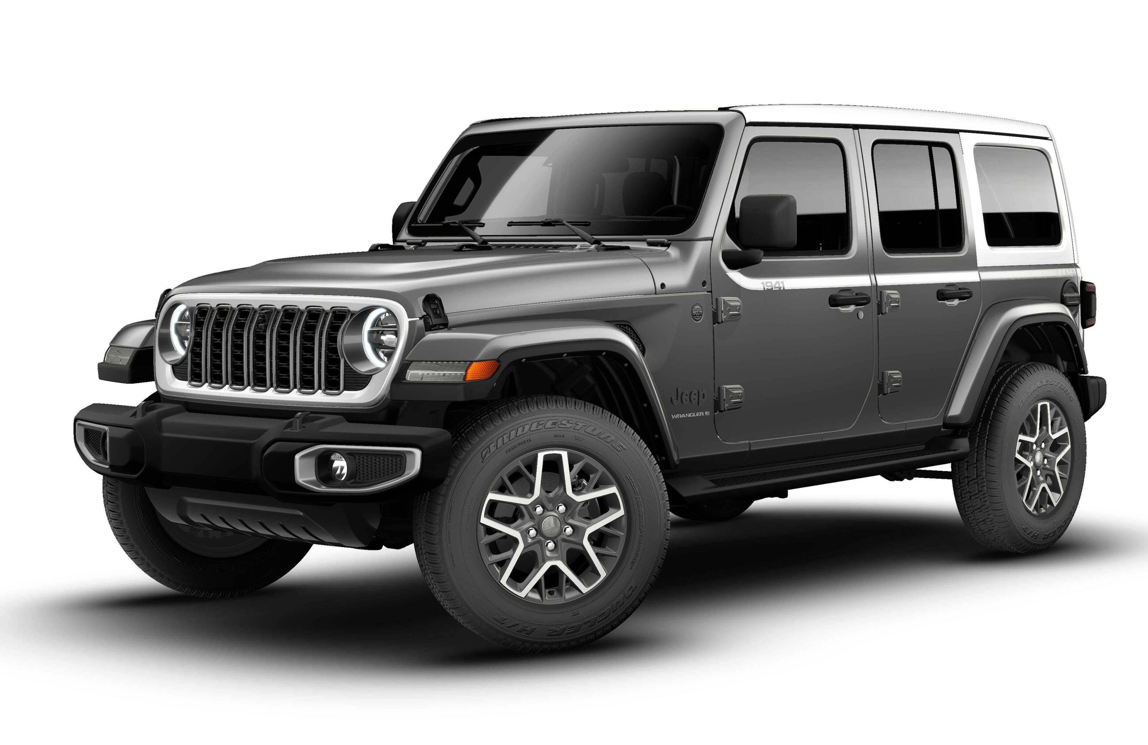 New 2026 Granite Crystal Metallic Clear-Coat Exterior Paint Jeep Sahara image 1
