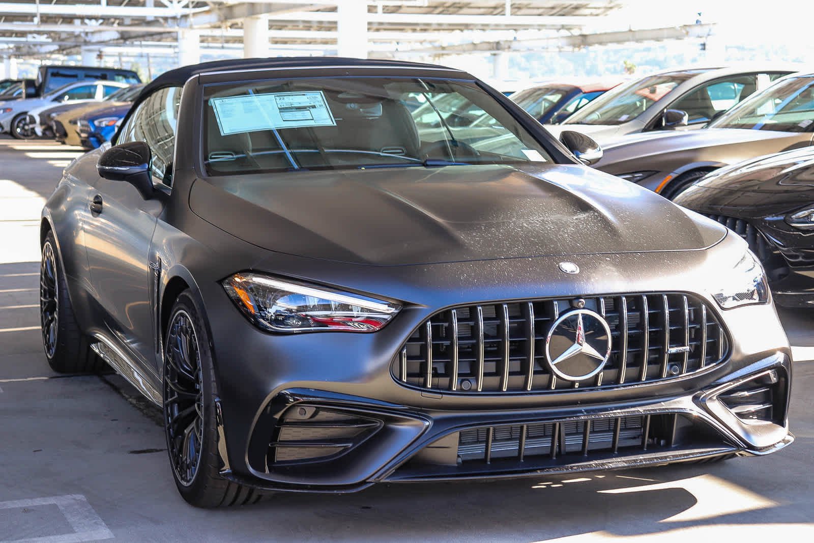 New 2027 MANUFAKTUR exclusive graphite grey magno Mercedes-Benz AMG® CLE 53 image 5