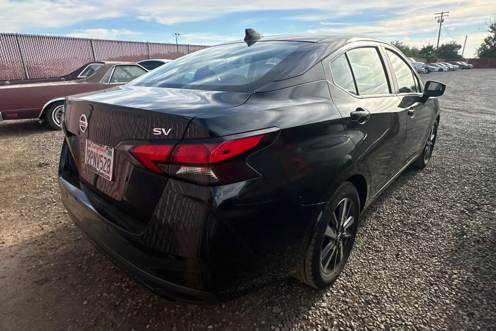 Used 2021 Super Black Nissan SV image 5