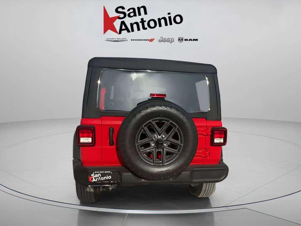 New 2026 Firecracker Red Clear-Coat Exterior Paint Jeep Sport image 12