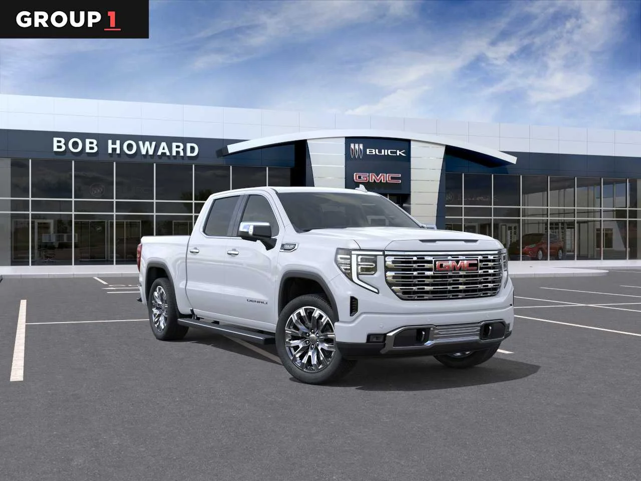 New 2026 Glacier White Tricoat GMC Denali image 1